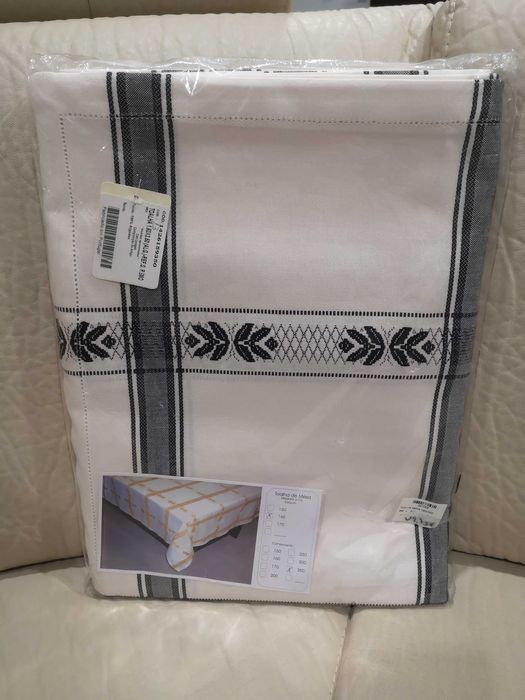 Toalha de Mesa nova, 100% algodão, 3,50x1,60