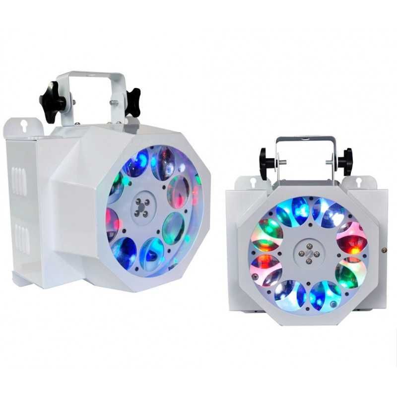 Efekt LED GOBO FLOWER SPOT 8 x 3W RGBW Cree Mix wzorów Sklep Wysyłka