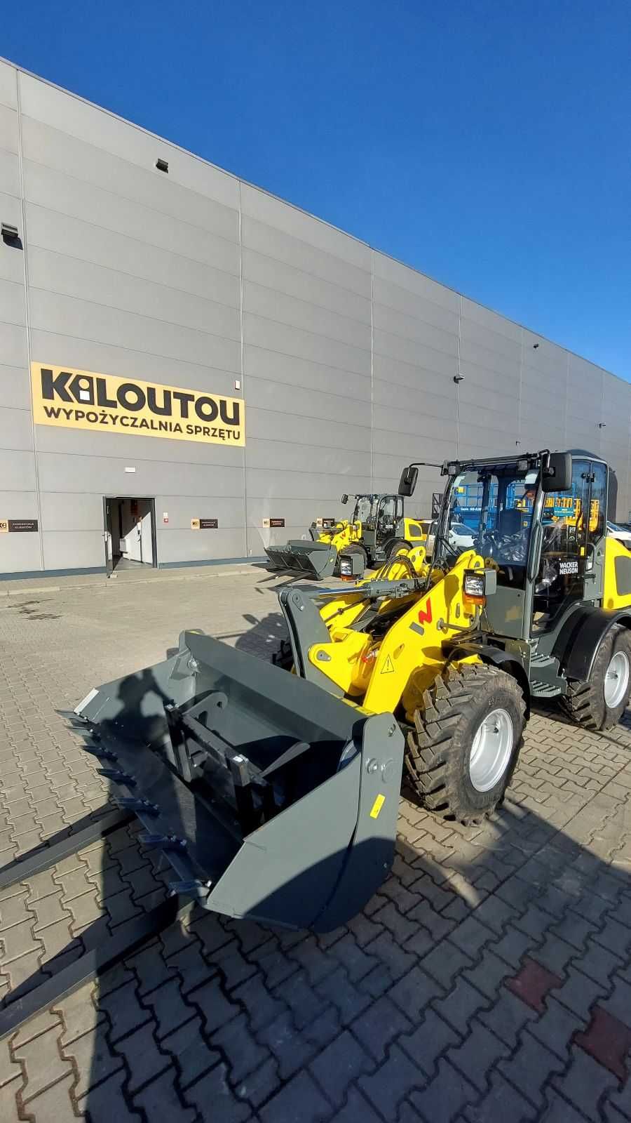 Ładowarka przegubowa 5 t wynajem bez operatora 470 zł doba