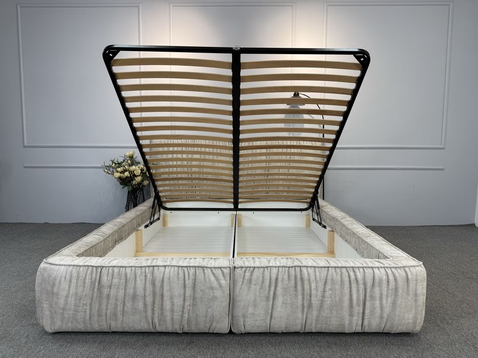 Ліжко ЛОФТ 2000×1600 з підйомним механізмом!