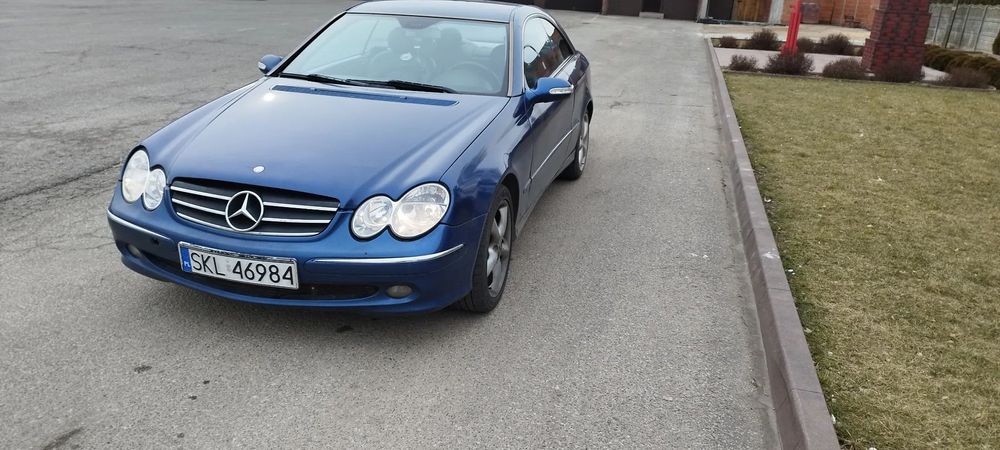 Mercedes-Benz CLK Nowy silnik, nowa klimatyzacja, nowa przednia szyba, w pełni sprawny