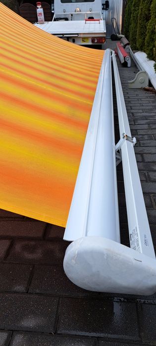 Markiza tarasową 6x3m elektryczna kaseta