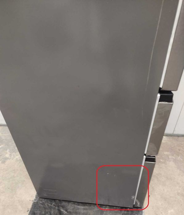 Lodówka HISENSE RM469N4ACE No Frost 200cm 386L Szara OUTLET 30IG71/12