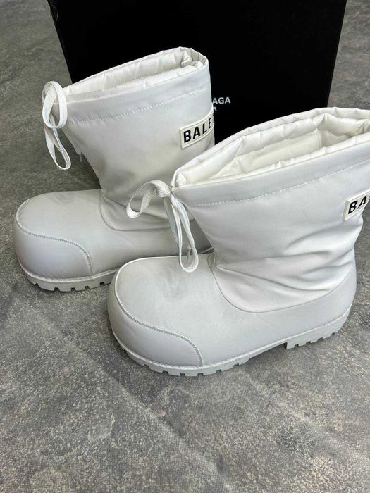 BALENCIAGA Alaska Ski Boots White ботинки буты белые чоботи білі 43 41