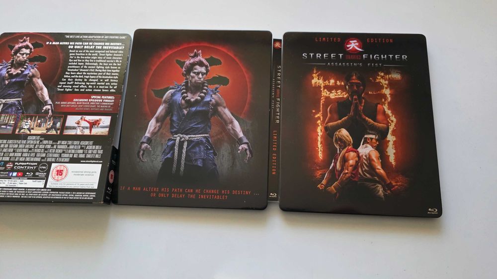 blu ray Street Fighter - Assassin's Fist steelbook