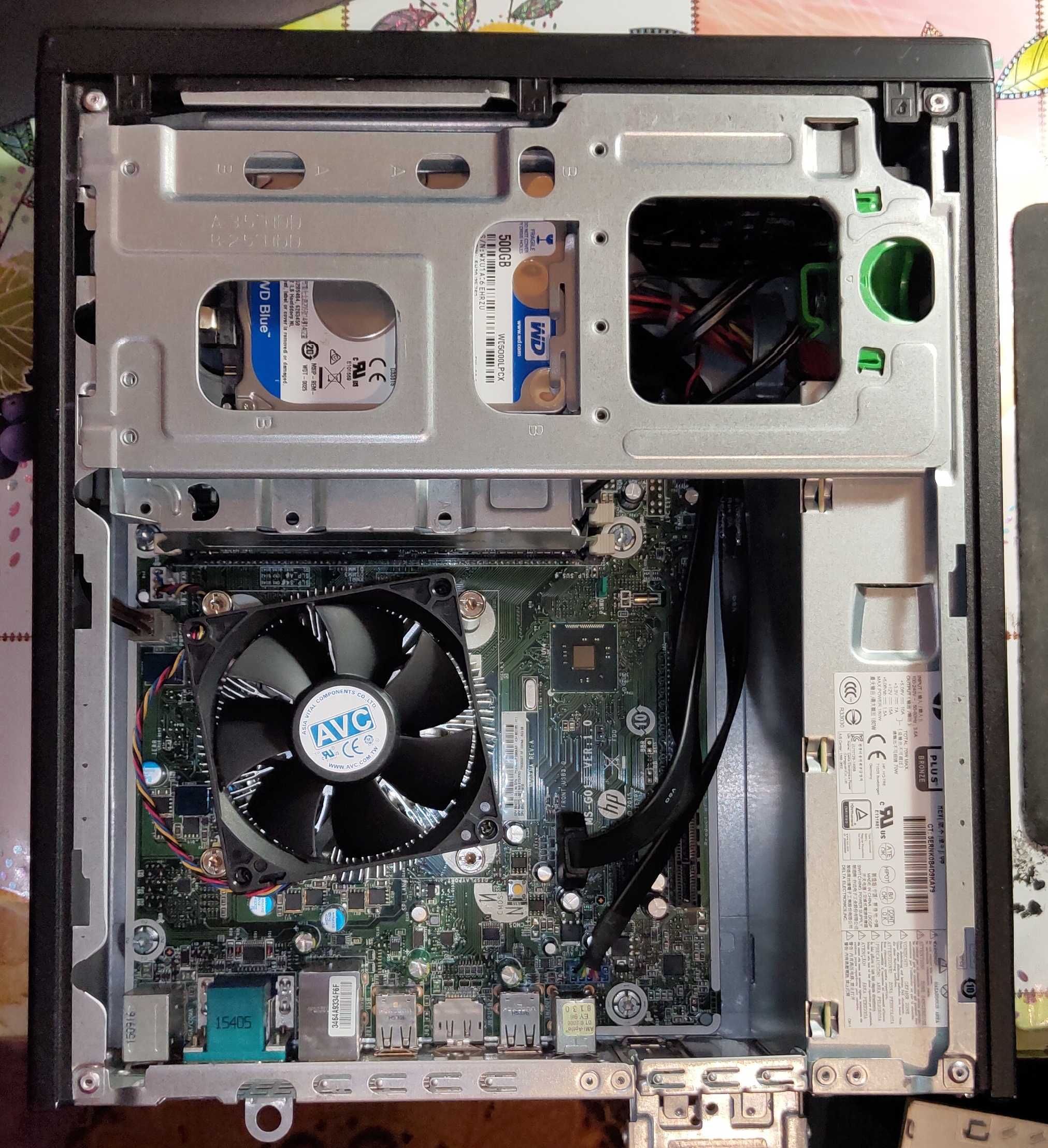 Компьютер, HP ProDesk 400 G2.5 SFF, i5–4590S, DDR3-8Gb, HDD-500Gb