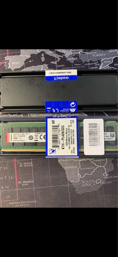 Серверная память Kingston HP KTH-PL426/32G 32GB DDR4 2666Mhz/ новая