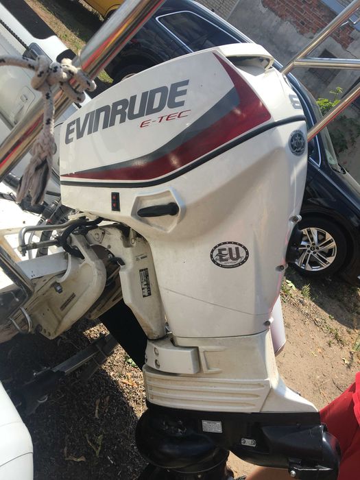 Silnik zab. EVINRUDE 60KM, 2-suw, jak NOWY,do łódka,motorówka OKAZJA !