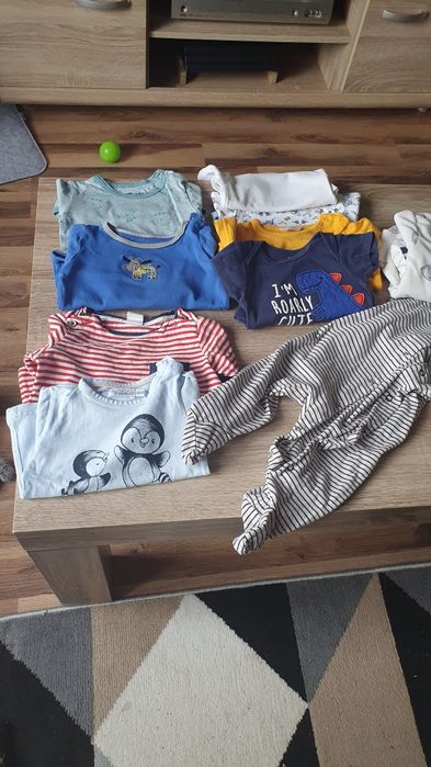 Ubranka dla chłopca 74