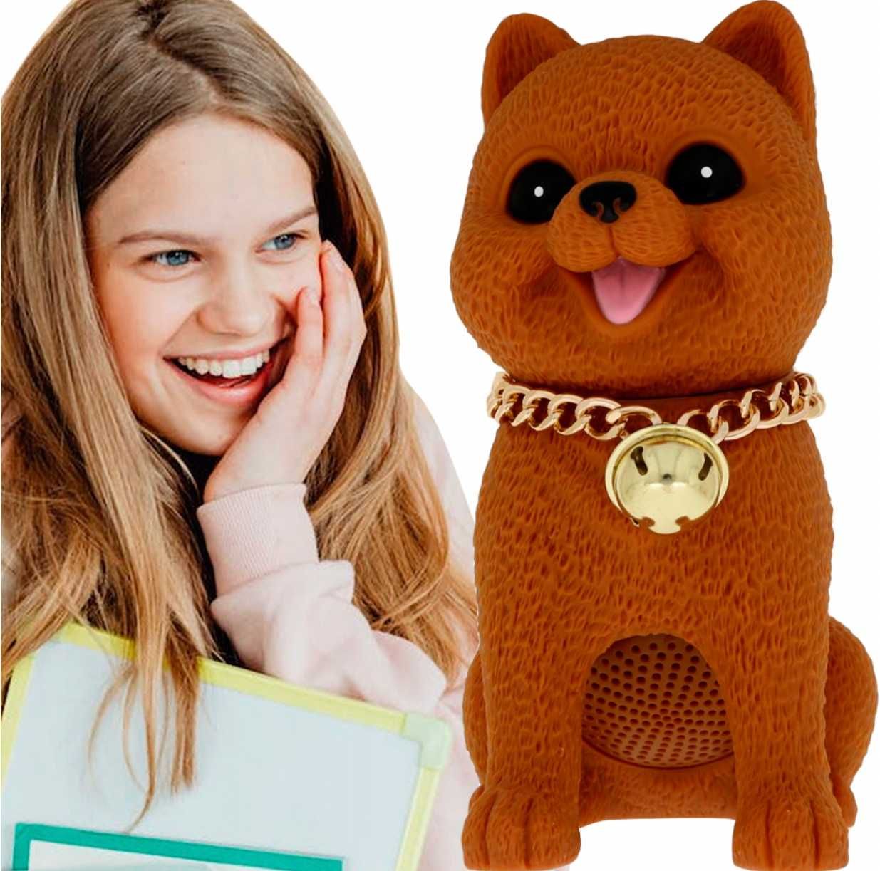 3W Głośnik przenośny bluetooth PIES Pomeranian mocny czysty dźwięk