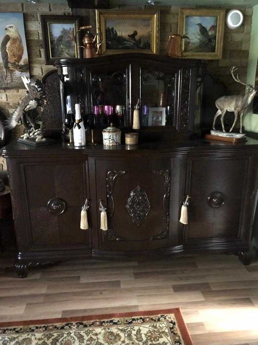 kredens gdański dębowy