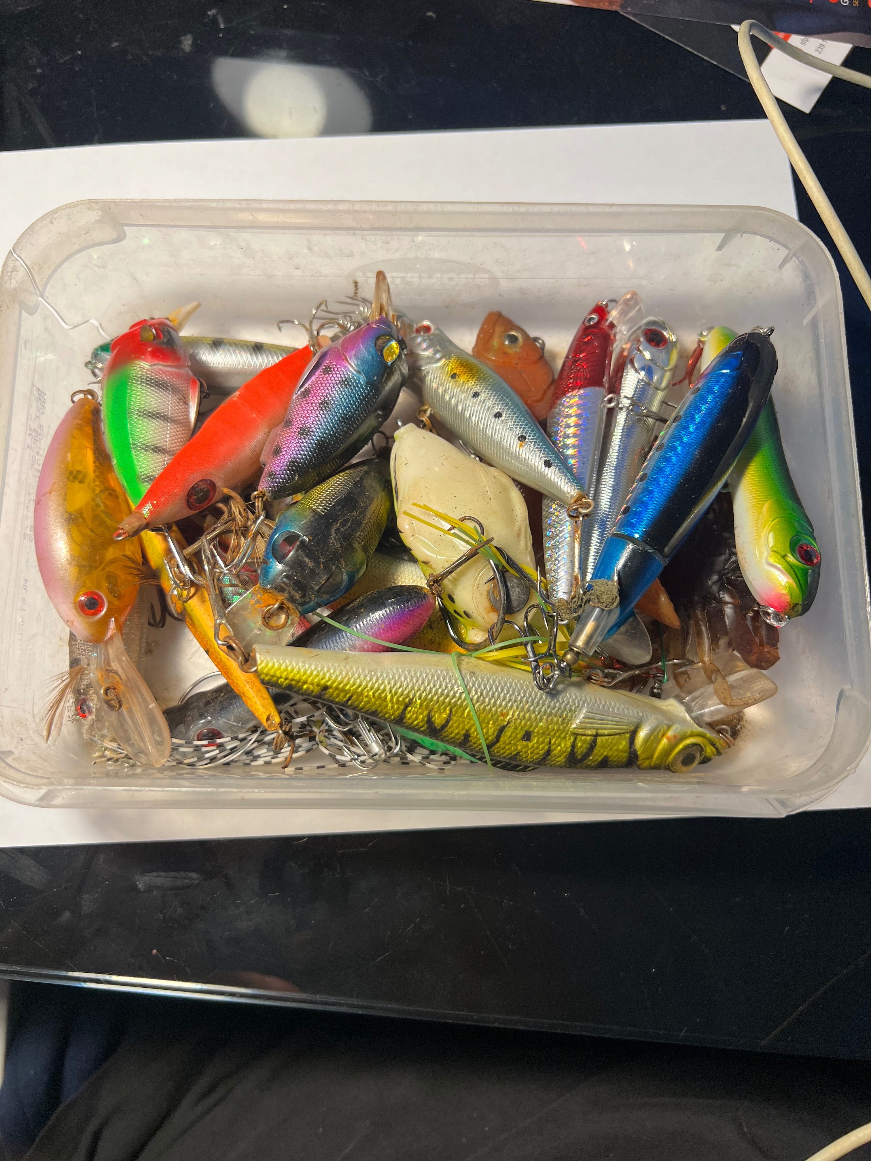 Amostras para pesca