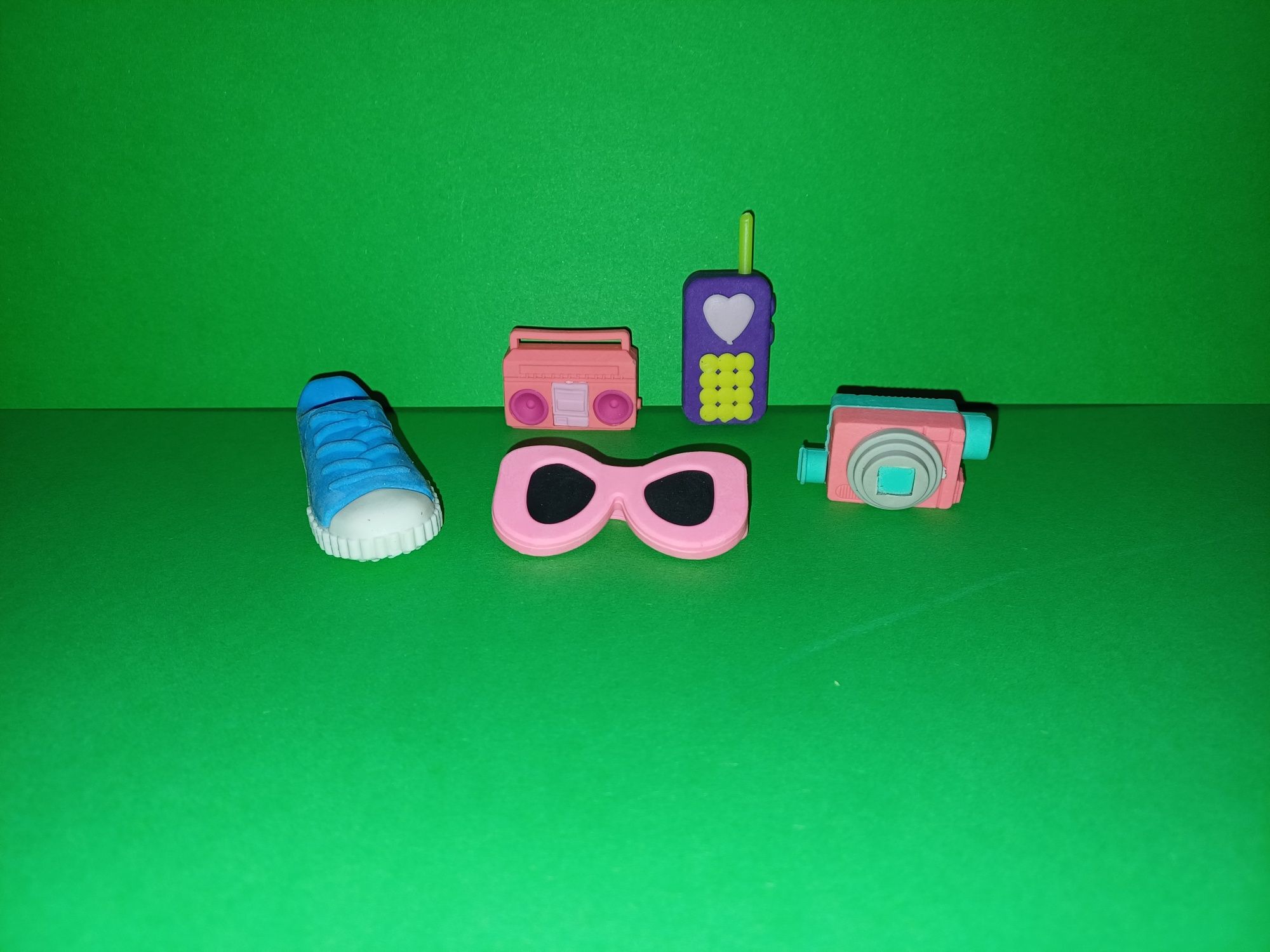 Borrachas, borrachinhas miniatura de colecção. Novas.