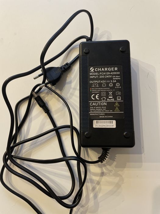 Ładowarka/zasilacz do hulajnogi elektrycznej   Funscooter F10 Max