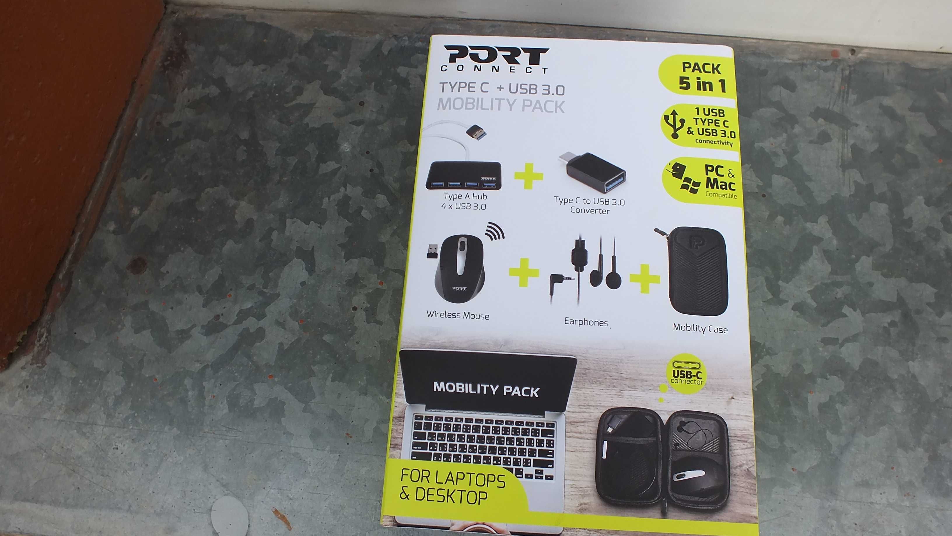 Port Connect 5w1 Mobility Pack Hub,