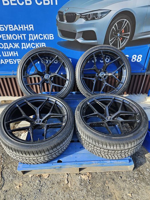 Goauto диски шини на Audi Q8 5/112 r23 et10 з гумою 295 35 r23 квітнев