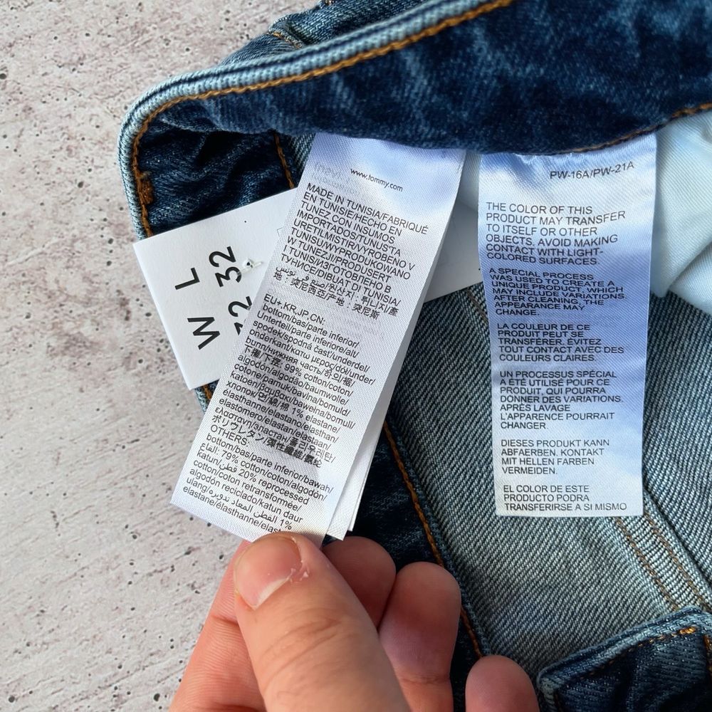 Tommy jeans dad fit regular tapered  (mom)