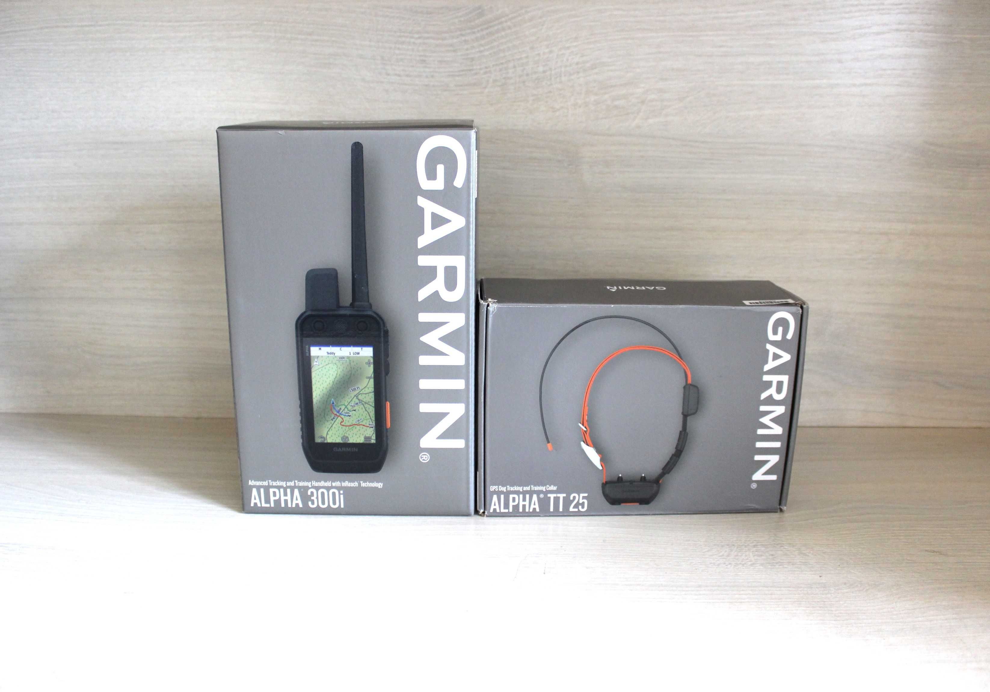 Комплект: навигатор Garmin Alpha 300i + ошейник Garmin Alpha TT25