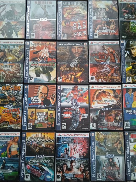 Продам Ігрові Дискі для Sony PlayStation 2.ps 2.пс 2.Найкращі Ігри Ps2