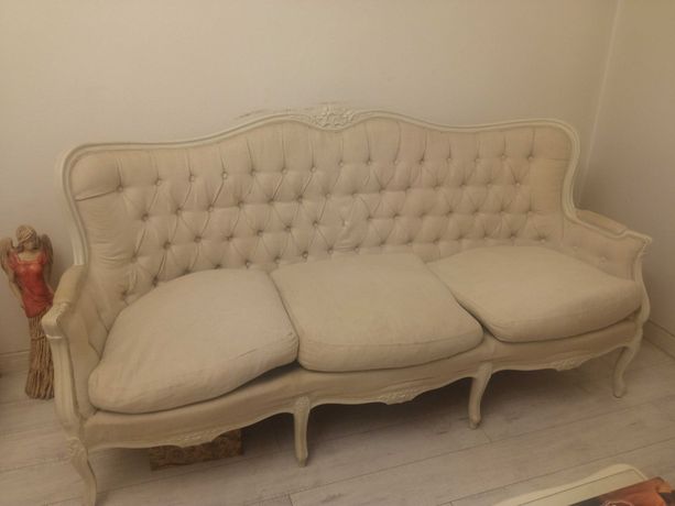 Sofa w stylu ludwikowskim, Ludwik, Shabby Chic