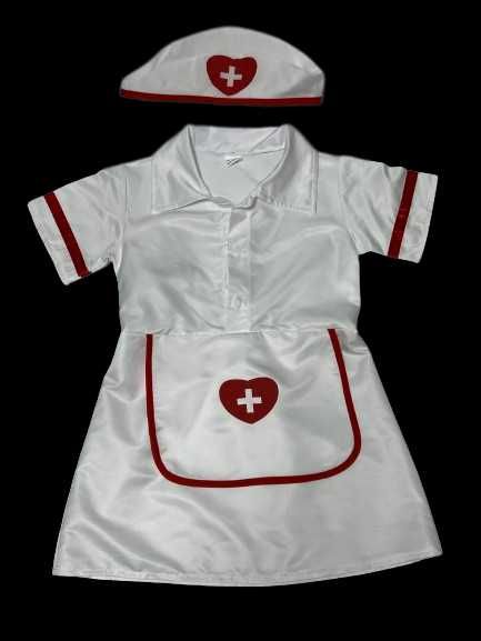 Strój lekarki pani doktor
