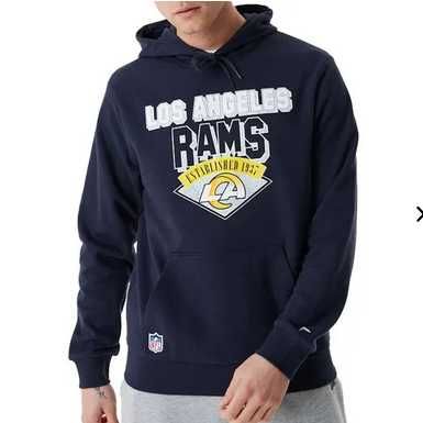 Nowa Bluza z kapturem New  Era - Los Angeles Rams rozmiar M