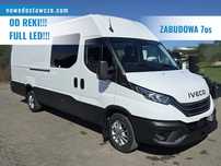 Iveco Daily 35S18 180km zabudowa brygadowa 7osobowy MOBILCAR  Od ręki, Full led, Kamera cofania, Drzwi 270 stopni, Radio 10 cali