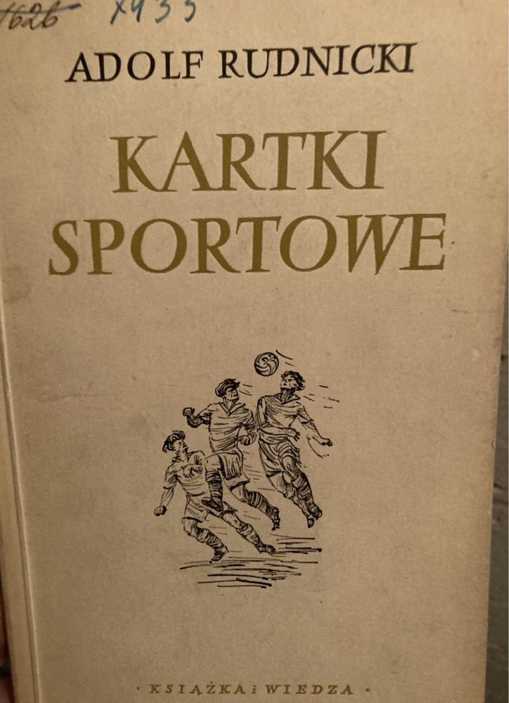 Kartki sportowe - książka