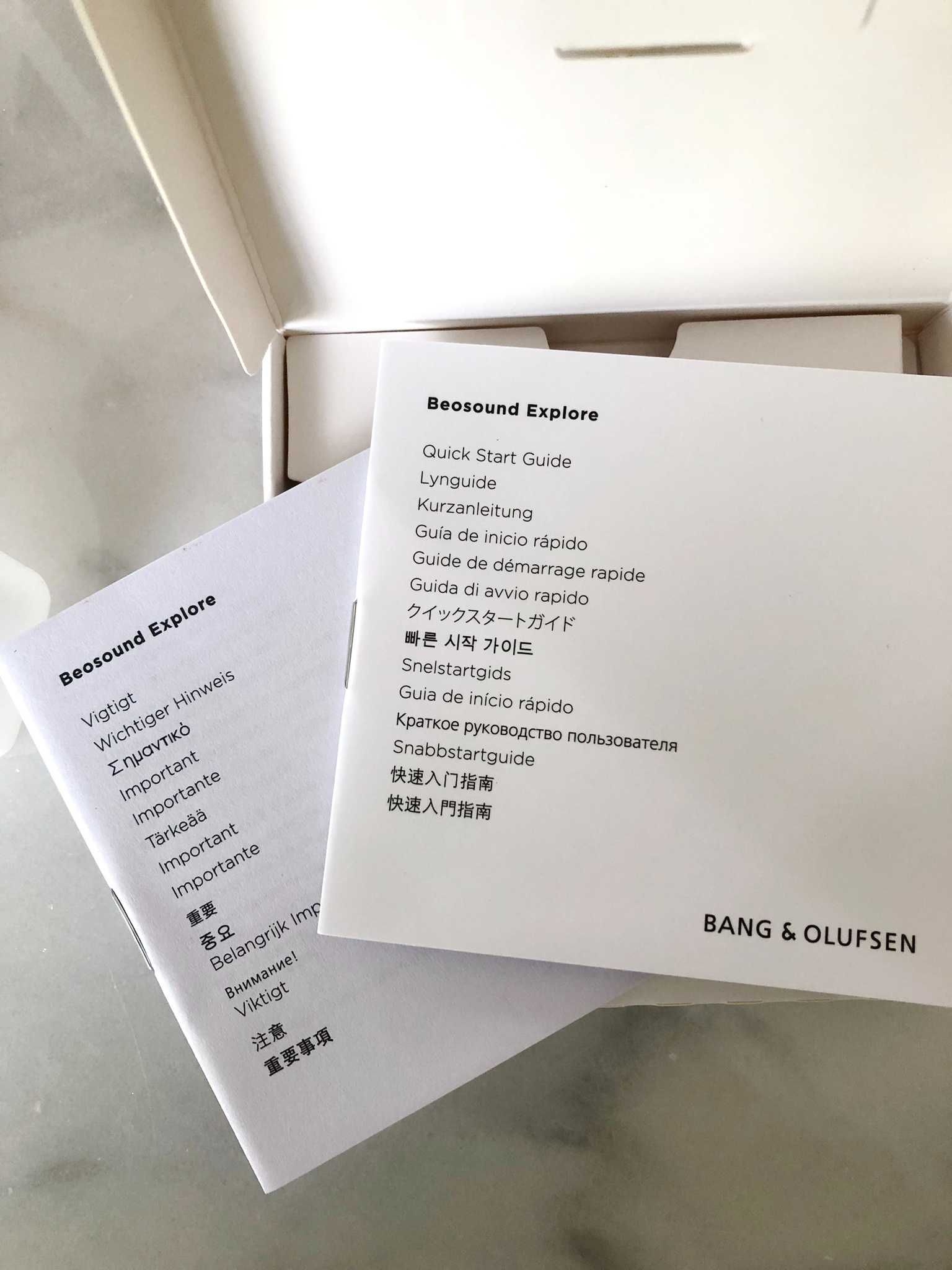 Coluna de som portátil da Bang & Olufsen