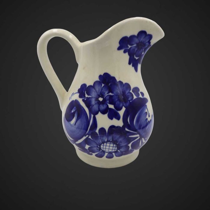 Dzbanek kobaltowe kwiaty w stylu Włocławek  b41/050130