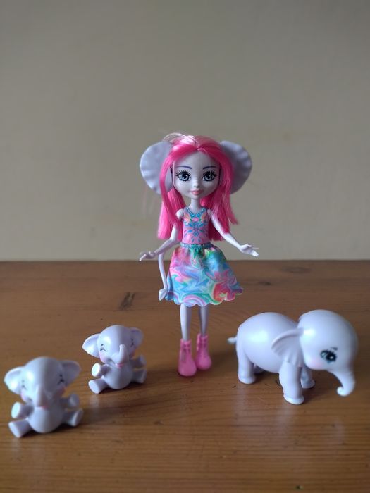 Enchantimals lalka słonie