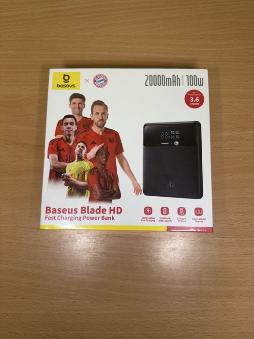 Павербанк Baseus 100w 20000mAh “Bayern Edition”