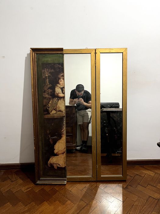 Quadro/Espelho tríptico