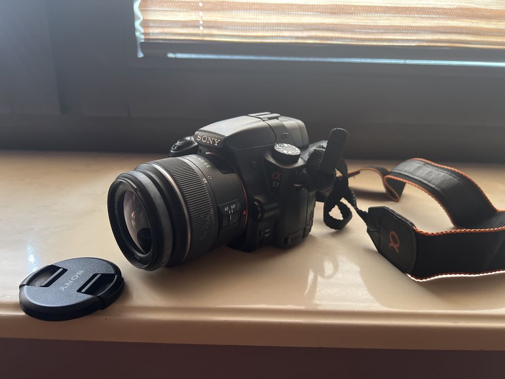 Aparat lustrzanka fotograficzna sony alfa 37