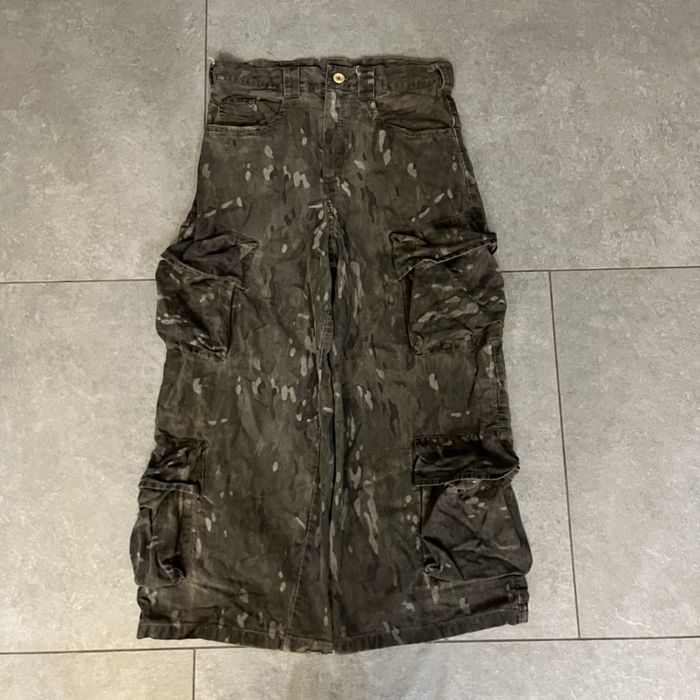 штани камуфляжные широкие,opium,sk8,y2k,viper,ск8,casual,drip,drill