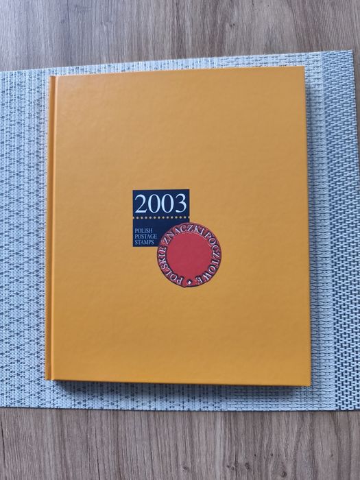 Księga znaczków pocztowych 2003 Rok.