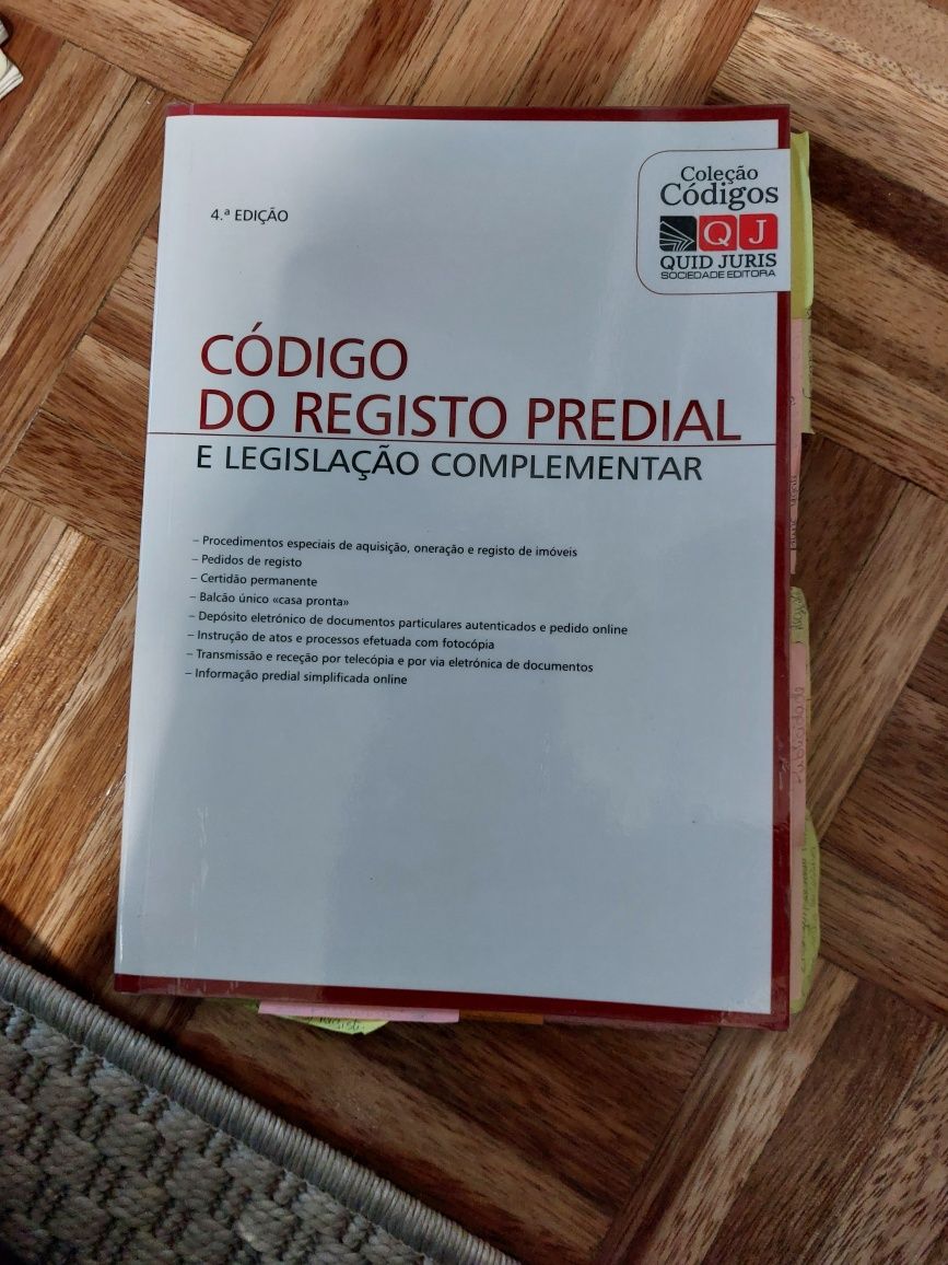 Código registo predial