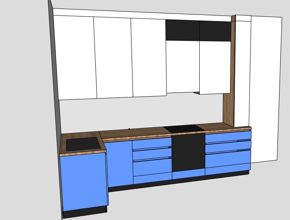 Курс з моделювання меблів в Sketchup з імпортом на Віяр