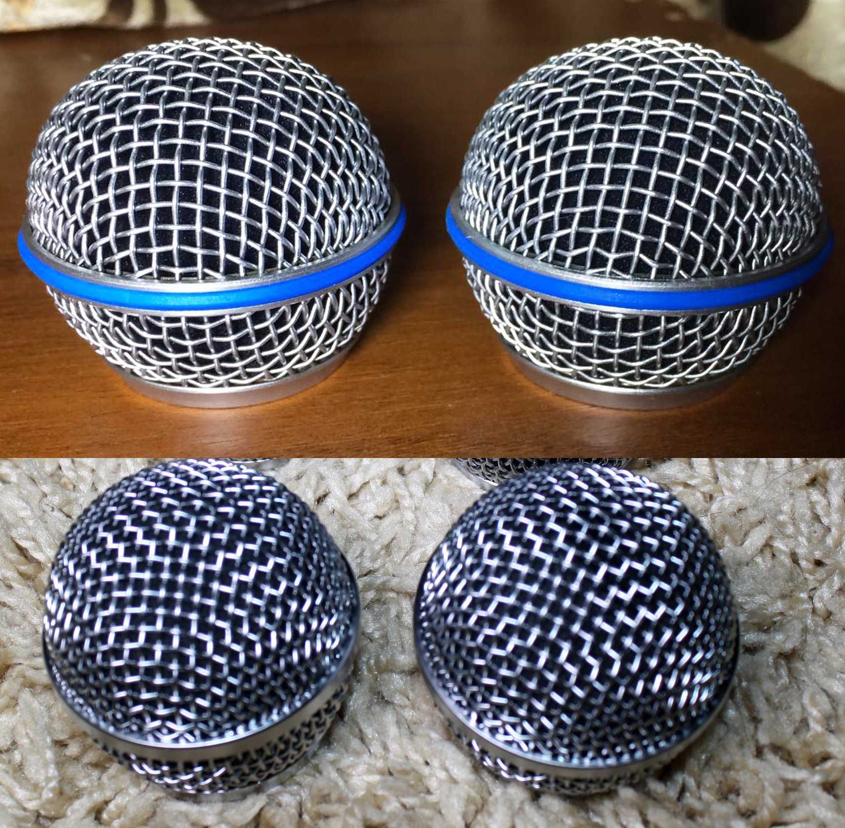Нова Сітка для мікрофону Shure Шур PG 48, PG 58. Shure Beta 57-58,SM58