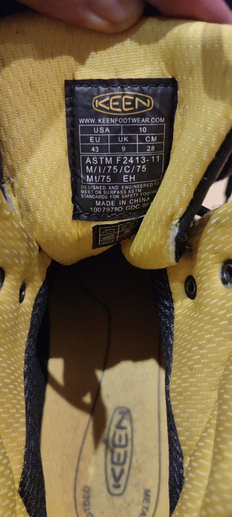 Buty Robocze Keen rozmiar 43 i 44,5