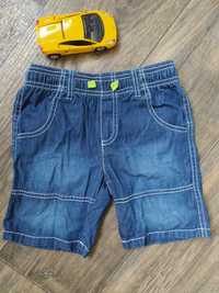 джинсовые легкие шортики на резинке, ЛупиЛу 110 116