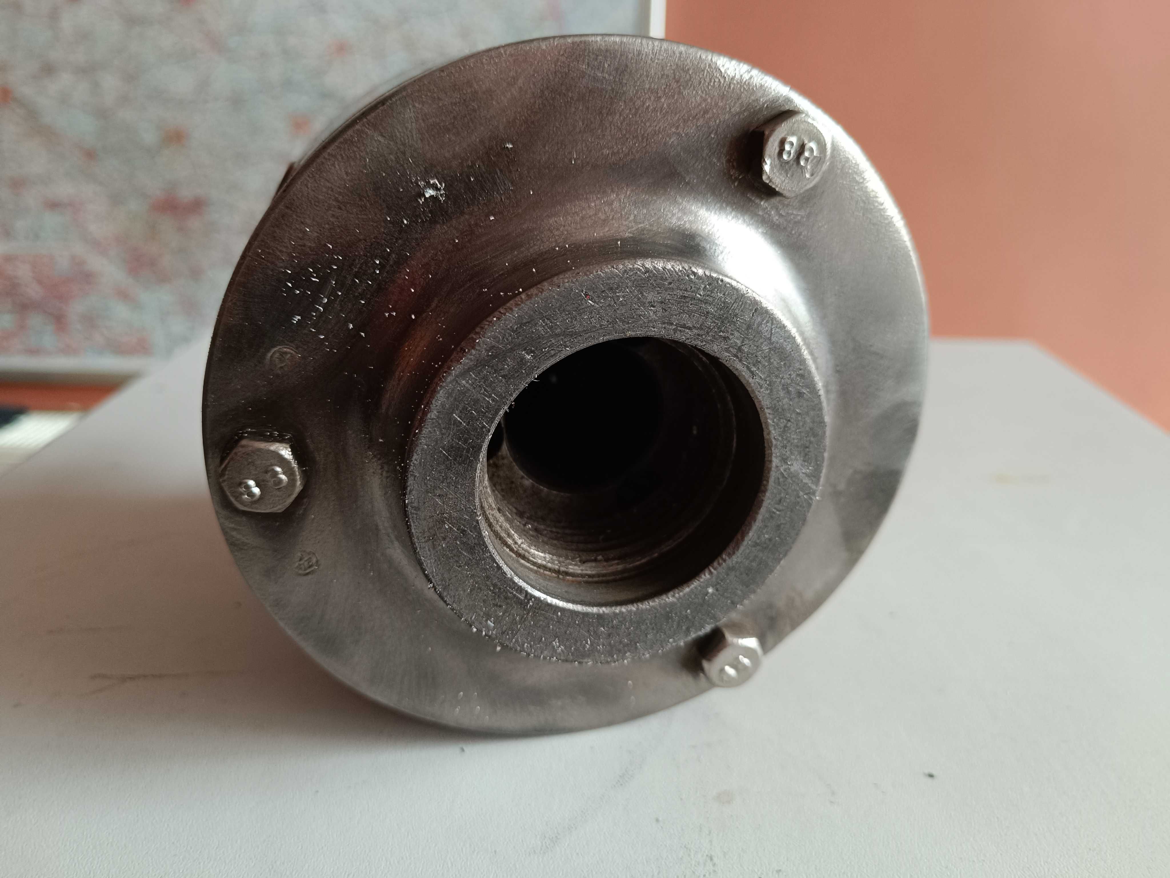 Uchwyt tokarski 125 mm. z zabierakiem L P szczeki samocentrujący klucz