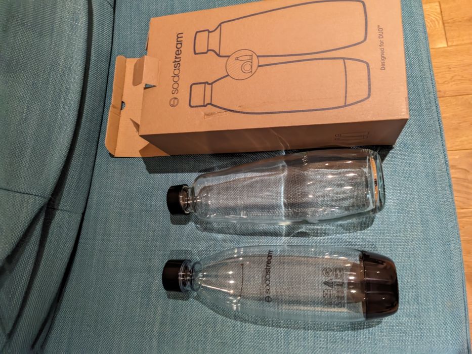 Zestaw 2 butelek do sodastream duo
