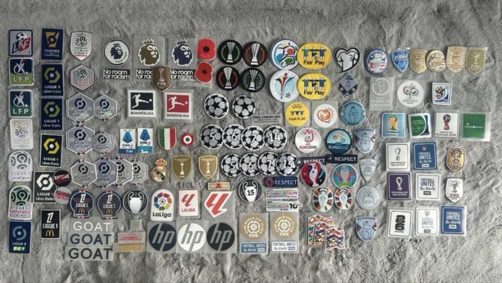 Patchs badges emblemas benfica porto sporting manchester real madrid