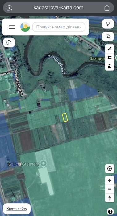 Земельна ділянка для будівництва у м. Буськ