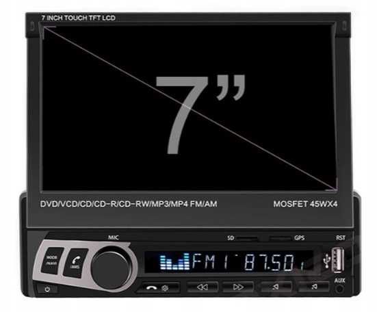 Radio z automatycznym ekranem