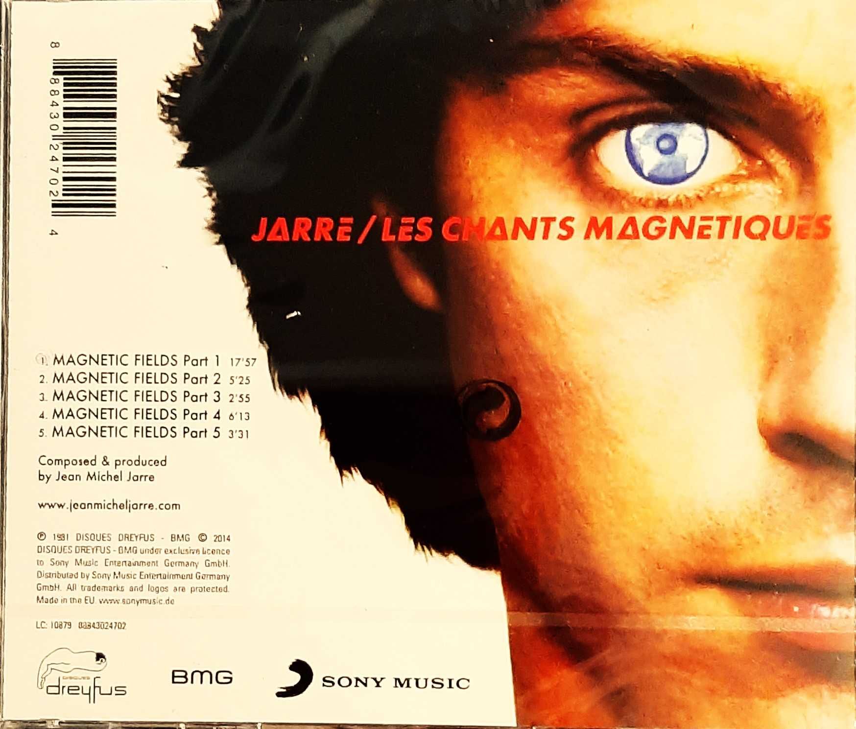 Wspaniały Album CD Jean-Michel Jarre Magnetic Fields CD