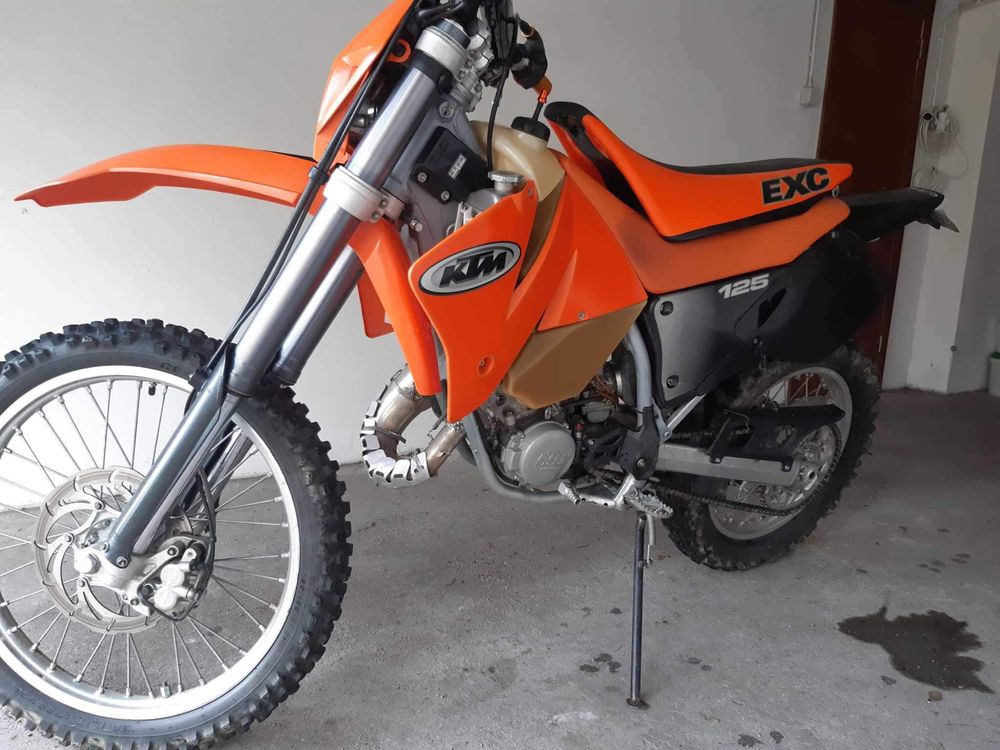 KTM 125 EXC Matriculada