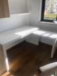 Secretária MALM ikea com painel extraível