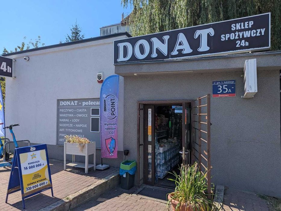 SODA POINT Warszawa, Kaliskiego 35A Wymiana nabojów CO2